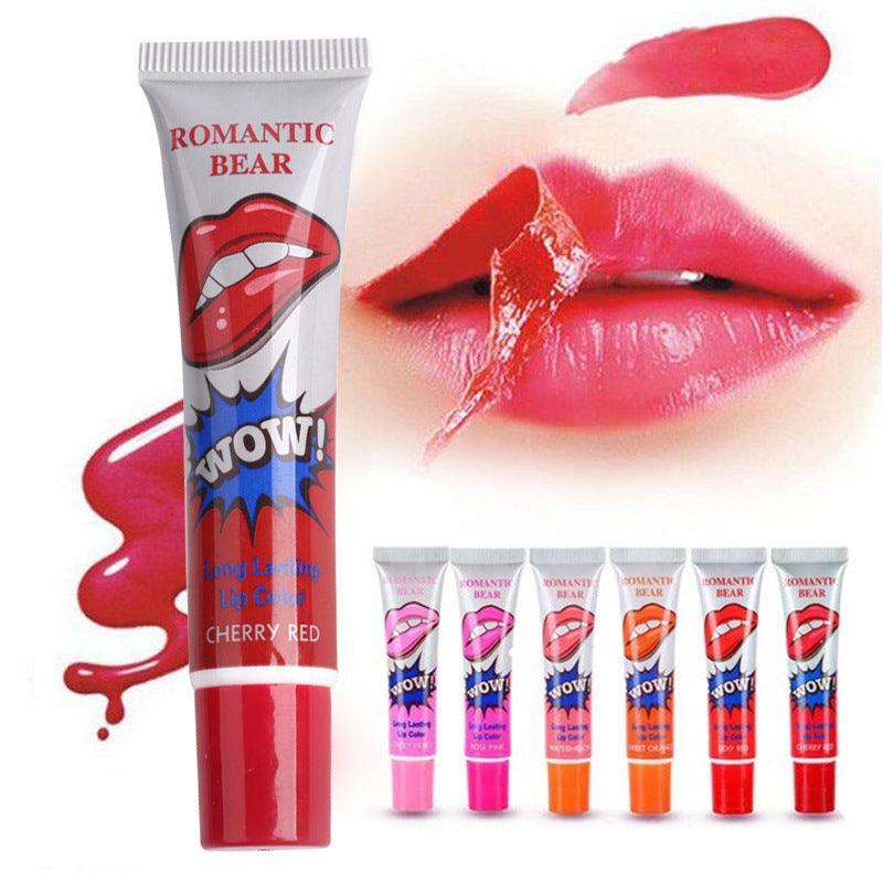 Peel-Off Liquid Lipstick: Waterproof, Long-Lasting, Moisturizing Lip Gloss highshinegirl