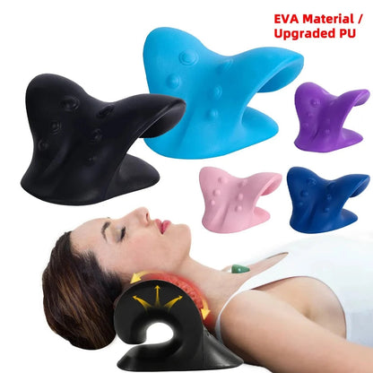 Neck Cloud™ Cervical Traction Device: Relief & Relaxation for Neck and Shoulders High Shine